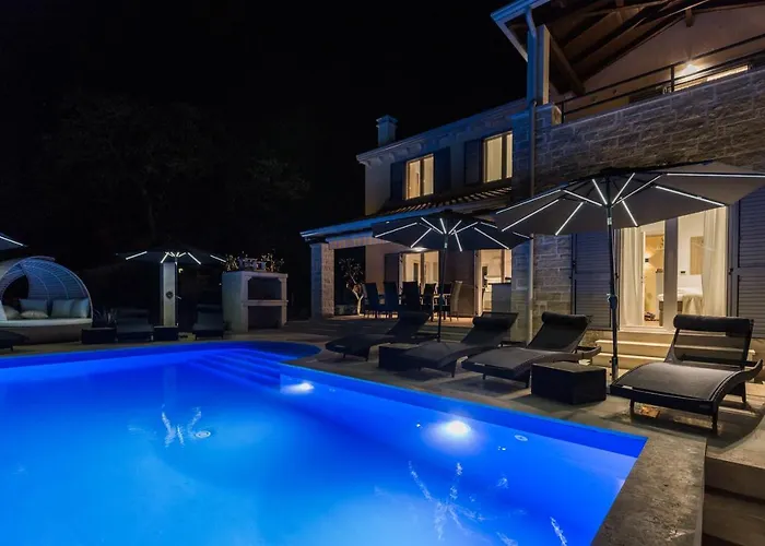 Elegant New Laura An With Private Pool In Porec Vila